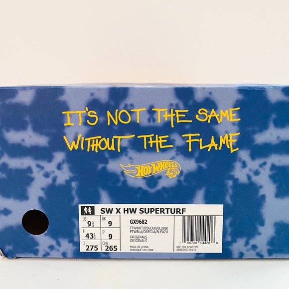 ADIDAS x Sean Wotherspoon x Hot Wheels Superturf Adventure Size US 9.5 Men - Picture 4 of 12